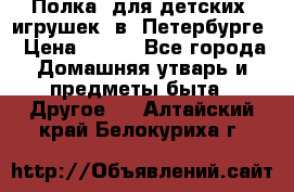 Полка  для детских  игрушек  в  Петербурге › Цена ­ 250 - Все города Домашняя утварь и предметы быта » Другое   . Алтайский край,Белокуриха г.